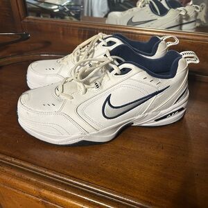 Nike Men's White and Navy